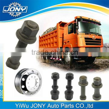made in china phosphate M22 wheel nut bolt , truck wheel bolt alloy wheel nut bolt for VOLVO