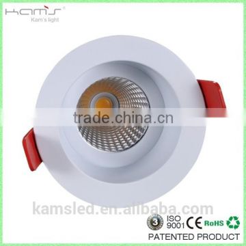 Factory supplies modern 12w 105mm cutout led downlight with wholesale price
