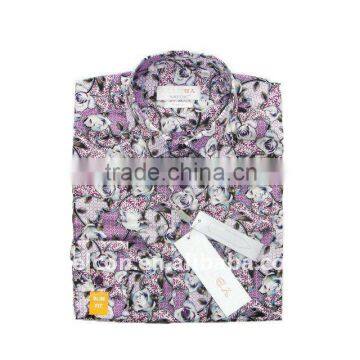 Men/s cotton printed shirt