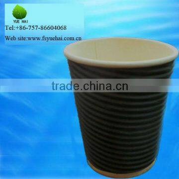 2012 high quality double wall disposable coffee paper cups