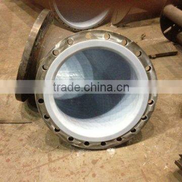 ISO9001 PTFE lining roller coating steel pipe elbow