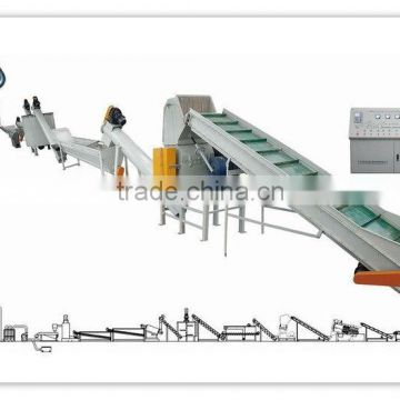 500kg/h recycle PET bottle crushing and washing line