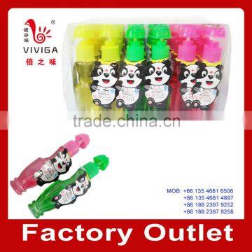 Liquid panda spray candy