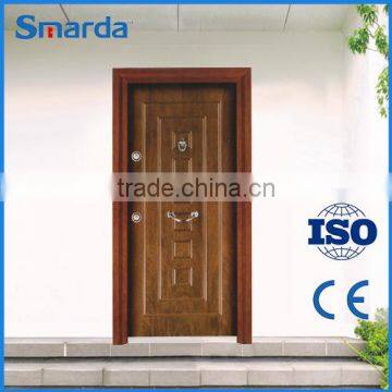 Smarda modern steel wooden armored door design