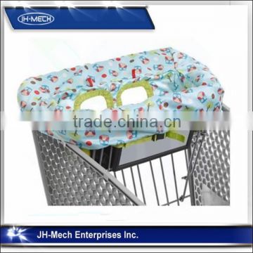 New design polyester shopping cart covers for baby