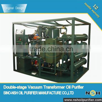 Double-Stage Vacuum Insulation Oil Degassing Regeneration Filtering Seperator, Portable Structure Purifier
