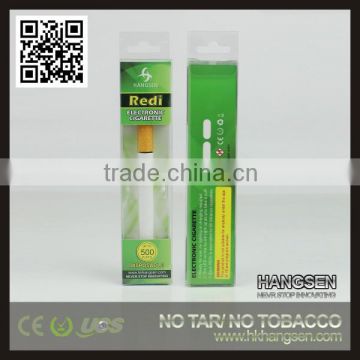 Hangsen High quality D6 disposable electronic cigarette with soft tube