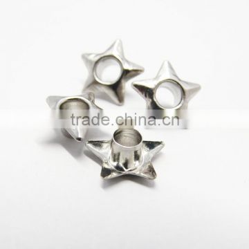 hot sale pentacle metal brass eyelet grommets for shoes