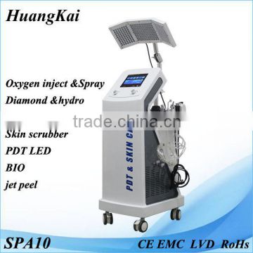 Spa oxygen beauty machine inject spray soft photon bio wrinkle removal