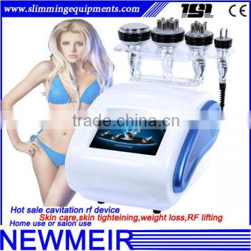 New design cheap 4in1 hotsale cavitation diode laser rf slimming machine,update version from newmeir technology