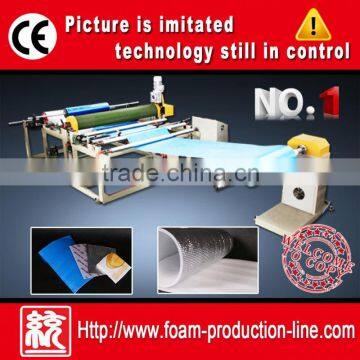 PEF-1200 EPE film laminated foam machine by chin supply