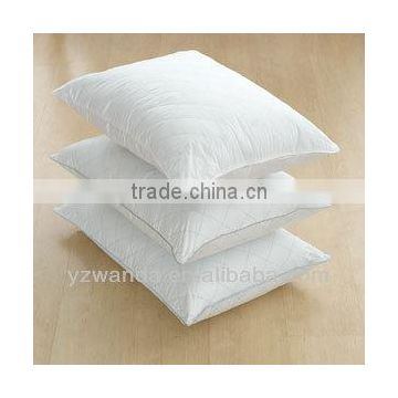 Luxury design direct factory made 100% cotton cover 5 star hotel custom wholesale white goose down pillow