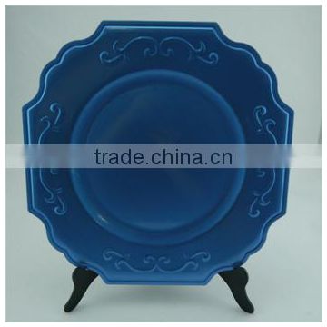 Wholesale square charger plate made in china