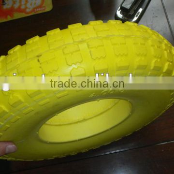 4.00-6 PU foam wheel anti puncture
