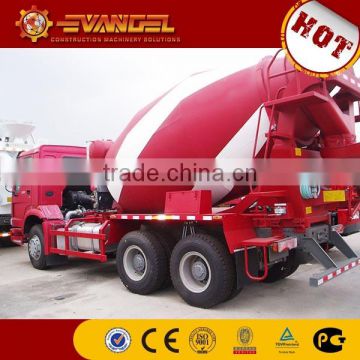 concrete mixer machine with lift HOWO brand concrete mixer truck from China