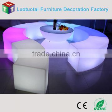 party/event furniture/led cube stool design various shape