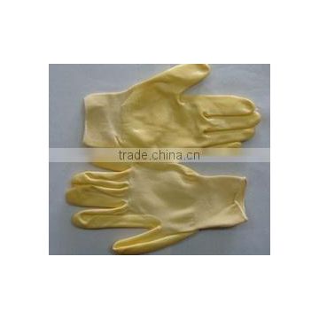 13G light yellow nylon gloves
