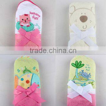 100% Cotton Bath Towels for Baby ( More Designs for Choice )