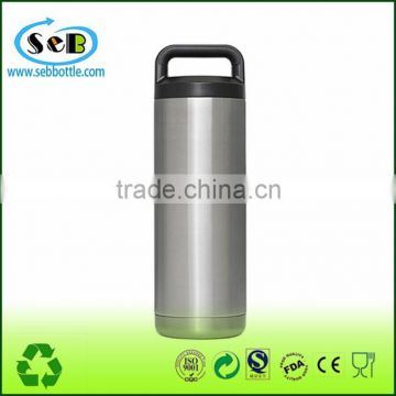 Sports Stainless Steel Insulated Water Bottle With Double Walled Vacuum With Wide Mouth