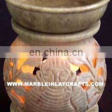 Soapstone Aroma Oil Lamps