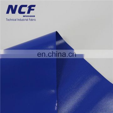 black color hot laminated vinyl coated polyester flexible air duct tarpaulins