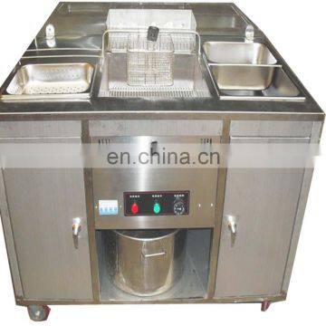 Good quality stainless steel fried chicken making machine KFC fried chicken frying machine made in china