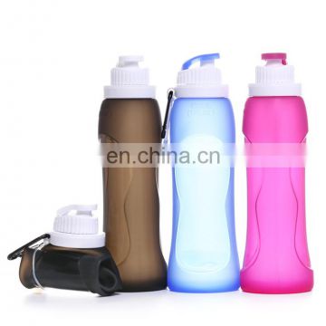 Cartoon Animation Creative Fold bottle for Advertising Gifts with Food-grade Silicone