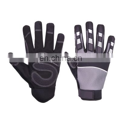 HANDLANDY High Dexterity silicone printing anti slip hand Gloves Gardening Work Gloves touchscreen gloves for Multi Purpose