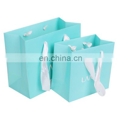 Customized Logo Clothing Shopping Gift Packaging Bag Jewelry  Paper Bags