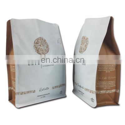 small flat bottom gusset coffee bag malaysia roasted bean packaging coffee bag packaging 100g coffee brewer bag