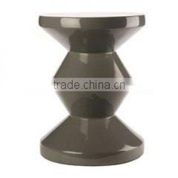 High quality best selling grey spun bamboo stool from Vietnam