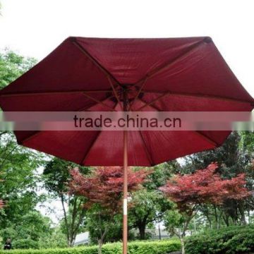 Top Quality 5 star hotel Wooden Umbrella for pool