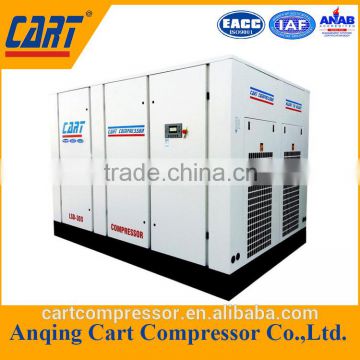 LSD-300A/W 220KW/300HP low noise direct drive screw air compressor