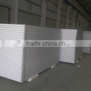 Metal panel material and EPS sandwich panels type for indoor wall material