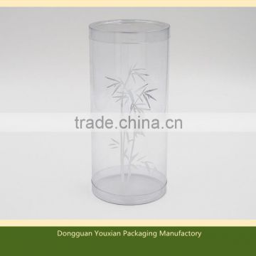 PVC cylinder with hot stamping