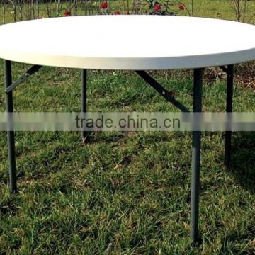 Popular Round Plastic Folding Table Outdoor