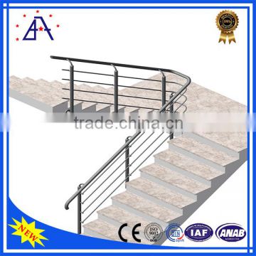 Modern Design Aluminum Balcony Railing/ Aluminum Pipe Railing Handrail