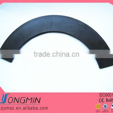 semi circle anisotropic small round rubber magnets