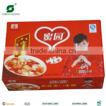 2014 HIGH QUALITY NEW DESIGN CUSTOMIZED CHINESE FOOD BOX