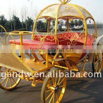 Wedding horse wagon horse carriage with electric