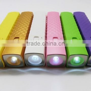(hot) Fashional eyelash portable power bank 2600mah, battery bank, power charger