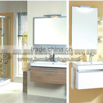 hot selling curved glass shower screen for building projects with EN12150 certificate
