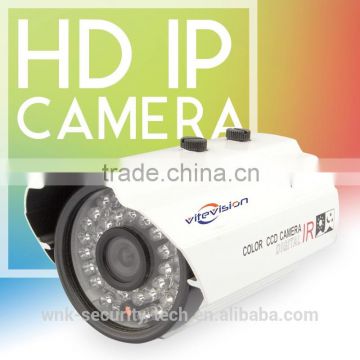 Vitevision shenzhen brand aluminium alloy housing vandal proof Full HD 1080p IP camera
