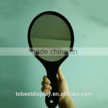 Top grade acrylic plastic mirror frame picture frames, oval mirror frame