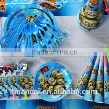 Best Sale High Quality Birthday Party Decorations Kids Sets/Birthday Party Supplies Cartoon Sets