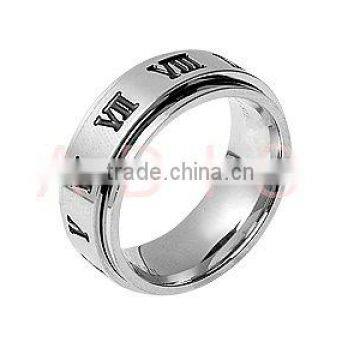 ring fashion finger ring in stainless steel jewelry