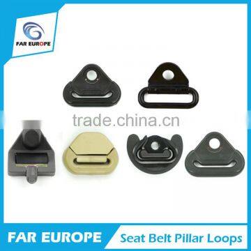 Different kinds of safety belt guide