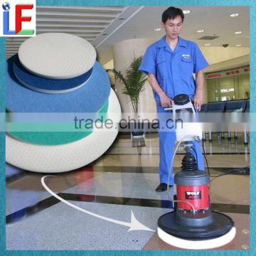 latest products in market green sign holder concrete floor polishing pad scouring pad