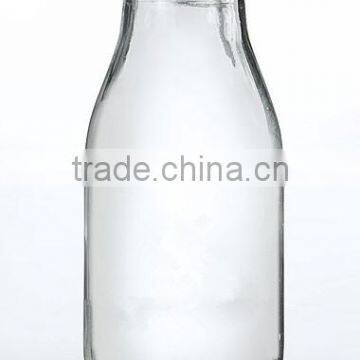 250ml beverage bottle with metal lug cap glass water bottle