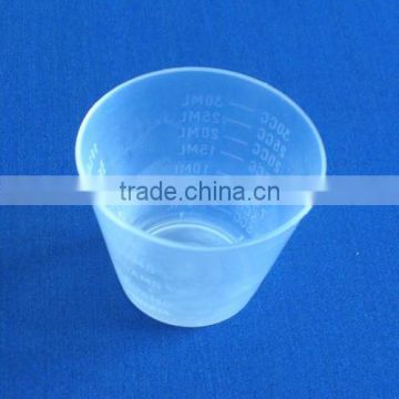 30ml medicine cup PP material injection mode,CE &ISO certificate
